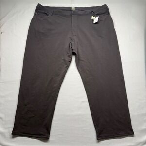 SWET Tailor Mens Pants 50x30 Gray Stretch Performance Big Tall NWT